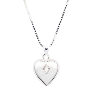 Shining Heart Cremation Pendant